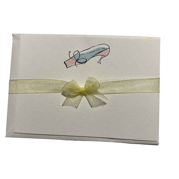 Marcel Schurman Letterpress Collection Blank Note Cards Ladies Shoe 12 sets - Picture 4 of 7